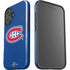 NHL Montreal Canadiens Solid Background iPhone 16 Plus Impact Case